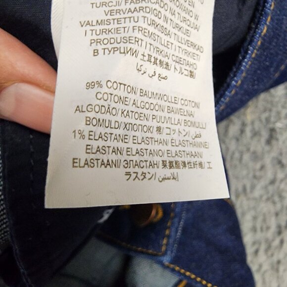 Boden Jeans Womens 22 Dark Wash Stretch High Rise Wide Leg Crop *NWT* - Picture 15 of 16